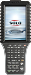 An example of the Solo Enterprise Mobile Computer from the front.