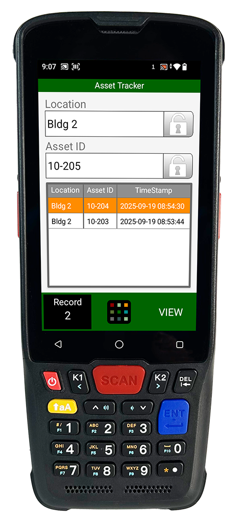 Asset Tracker app