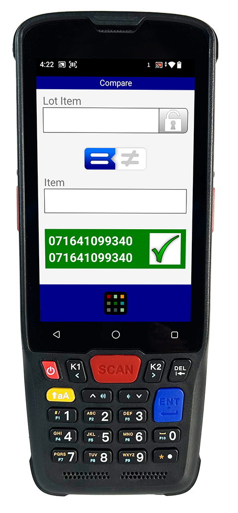 Compare barcodes app