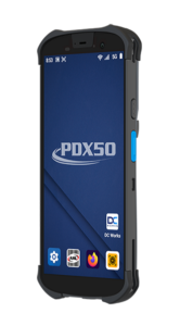 PDX50 mobile computer with apps
